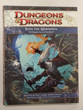 Wotc D&d 4e Into The Unknown - The Dungeon Survival Handbook