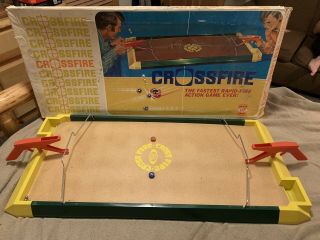 Vintage Ideal Game Crossfire 1971