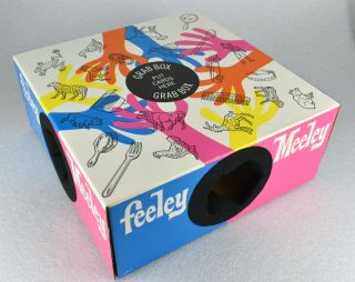 Vtg Feeley Meeley Grab Box Game Replacement Part Milton Bradley 1967