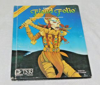 Advance Dungens & Dragons Fiend Folio (ad&d) 1981 Book Tsr Pg 127