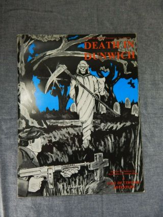 Death In Dunwich Call Of Cthuhlu Adventure.  Chaosium.  1983.