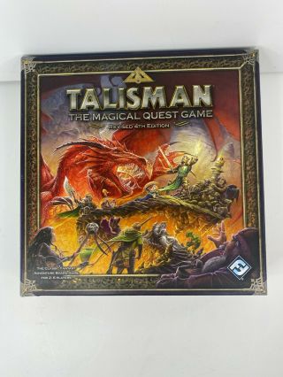 Talisman The Magical Quest Game 4th Edition Rare Board Game Complete