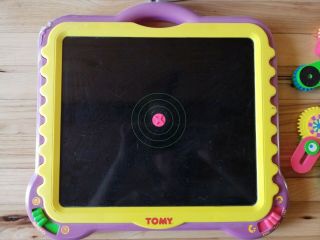 Tomy Gearation mechanical rotating 10 gears magnets 2 speed board engineering 2