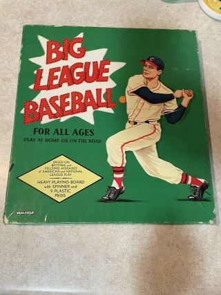 Big League Baseball Board Game 1950 
