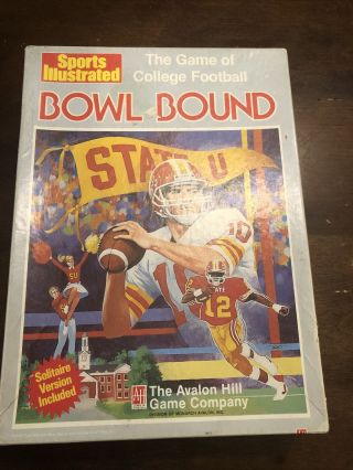 Avalon Hill Sports Games - Football Avalon Hill Bowl Bound (1979 Ed)