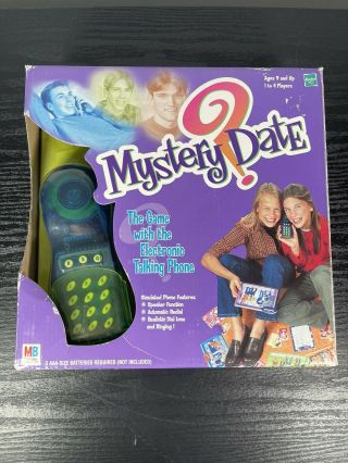 Mystery Date Electronic Talking Phone Game 100 Complete Phone 2000 Fs