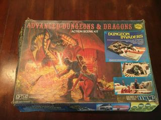 1982 Tsr Advanced Dungeons & Dragons Invaders Action Scene Kit