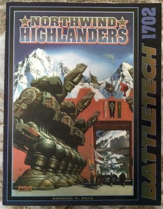 Battletech Battlespace Northwind Highlanders 1702 1997 Rpg Sourcebook Book Fasa