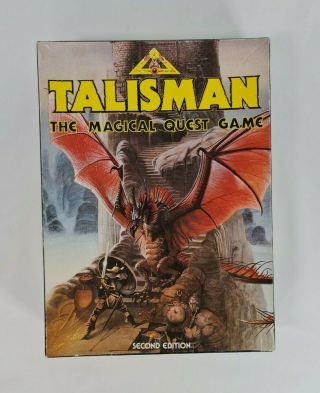 Vintage 1985 Talisman The Magical Quest Game Second Edition Games Workshop