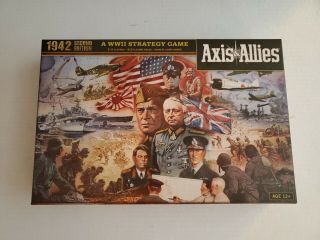 Avalon Hill Axis & Allies 1942 (2nd Edition) Wwii Strategy Board Game Light Use