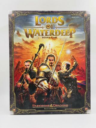 Wizards Of The Coast Lords Of Waterdeep: A Dungeons & Dragons Board Game -.