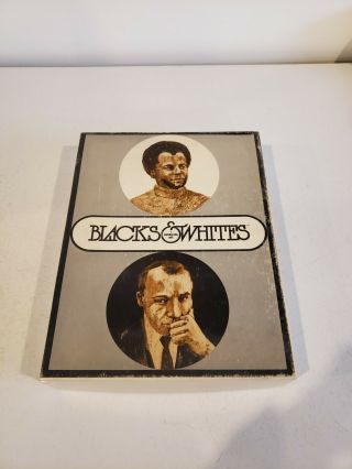 Vtg " Blacks And Whites " 1970s Board Game By Psychology Today (complete)
