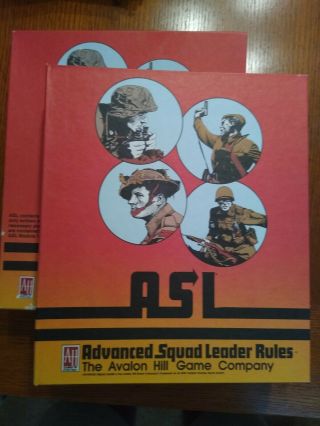 Advanced Squad Leader Rules (1985) The Avalon Hill Game Company