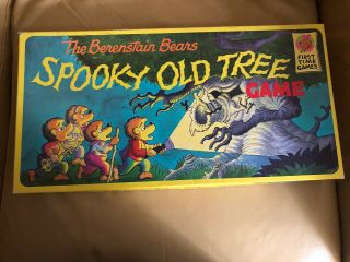 Vintage 1989 Berenstain Bears Spooky Old Tree Game Pre Owned
