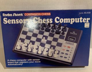 Vtg 1994 Radio Shack Companion Sensory Chess Computer No.  60 - 2439 Complete