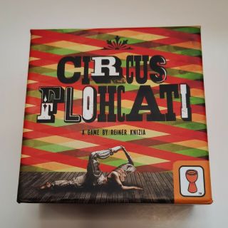 Rare/complete - Circus Flohcati By Reiner Knizia Grail Games Card Game