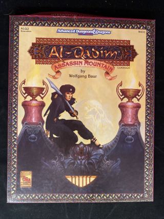 Al - Qadim Campaign Assassin Mountain Ad&d 9431 Alq2 1747