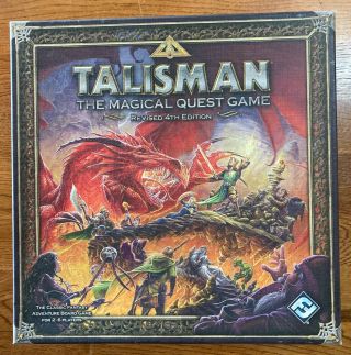 Talisman The Magical Quest Game Revised 4th Edition Complete