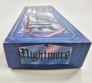 Nightmare VHS Horror Vintage 90s Video Board Game 1991 Complete 3