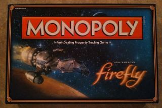 Firefly Special Edition Monopoly Board Game Family Fun - Complete -