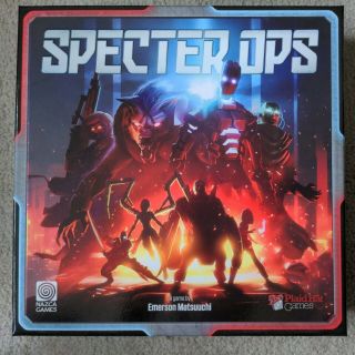 Specter Ops Board Game W/oop Promos And Sleeves - Plaid Hat Games