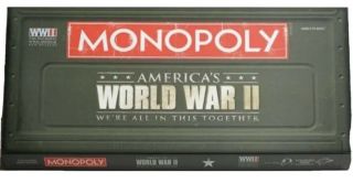 Monopoly World War Ii Ww2 Board Game Complete