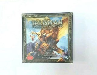 Talisman Magical Quest Board Game The Dragon Expansion Revised 4th Edition