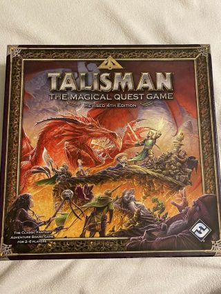 Talisman The Magical Quest Game 4th Edition Board Game