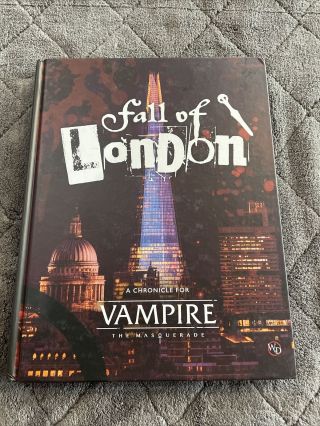 Vampire The Masquerade: 5th Edition - The Fall Of London Hardcover