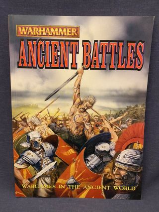 Warhammer Ancient Battles Wargames In The Ancient World 2002 Game Model Armies