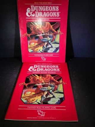 H9) Dungeons Dragons 1983 Tsr Hobbies Basic Rules Set 1 Players Masters Ruleboo