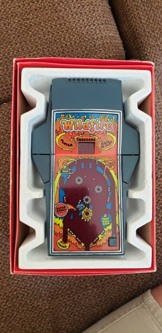 Vintage 1979 Parker Bros.  Wildfire Electronic Pinball Game
