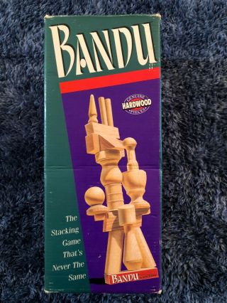 Vintage " Bandu " The Stacking Game That 