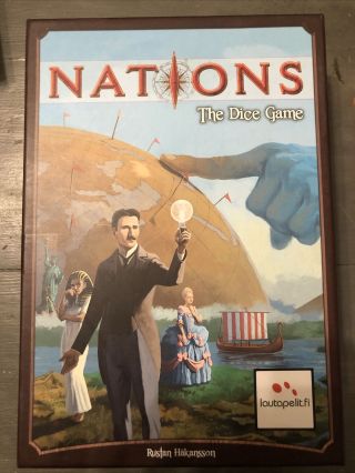 Nations: The Dice Game Lautapelit.  Fi Abugames