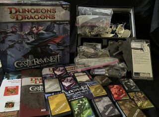 D&d Castle Ravenloft Board Game Dungeons & Dragons Complete