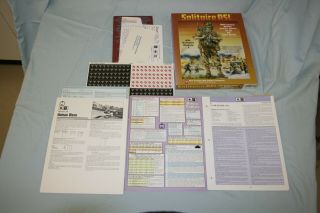 Asl Solitaire Module 1,  Ah And Mmp,  1st And 2nd Edition,  Unsealed And Unpunched