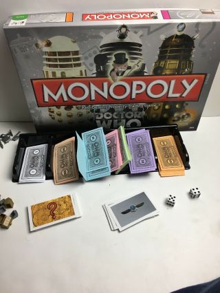 Dr Doctor Who 50th Anniversary Monopoly - House Miss - O