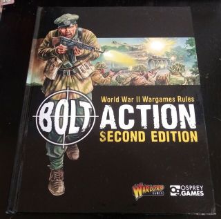 Warlord Games Bolt Action 2nd Edition Rulebook Hc
