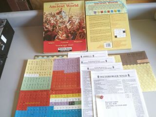 Four Battles Of The Ancient World - Decision Games - Only 50 Punched Complete