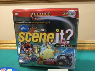 Disney Scene It 2nd Edition Deluxe Cards Never Played