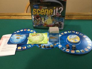 Disney Scene It 2nd Edition Deluxe Cards Never Played 2