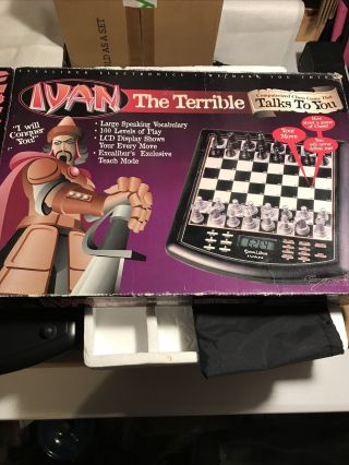 Ivan The Terrible Computerized Talking Chess Board Excalibur Games Euc