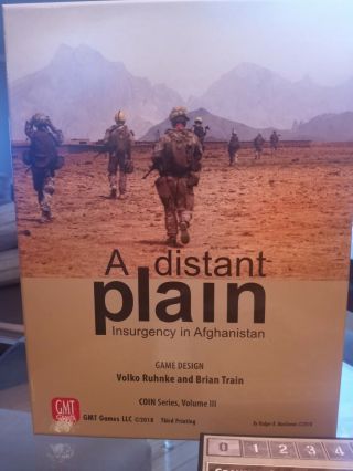 Gmt Games A Distant Plain - Board Game - Coin Volume Iii - Third Printing - 2018