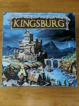Kingsburg Board Game Fantasy Flight Games 2011