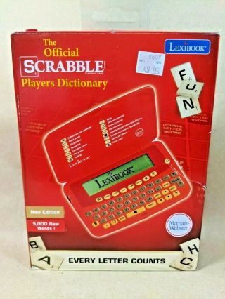 Electronic Official Scrabble Players Dictionary