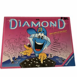 Mr Diamond By Ravensburger 1994 Vintage Board Game Which Gem Can You Find ? Rare