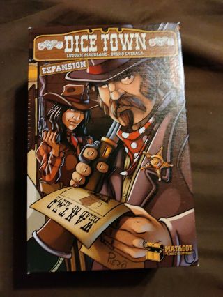 Asmodee Boardgame Dice Town - Expansion Nm