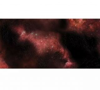 Gale Force Nine: Crimson Gas Giant Space Mat (72 " X36 ") Bm009