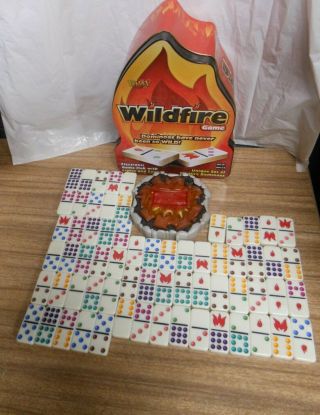 Fundex Wildfire Dominoes Game W/ Electronic Hub,  Lights,  And Sounds