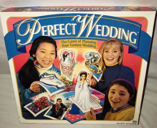 1993 Perfect Wedding Board Game The Game Of Planning Your Fantasy Wedding Cadaco